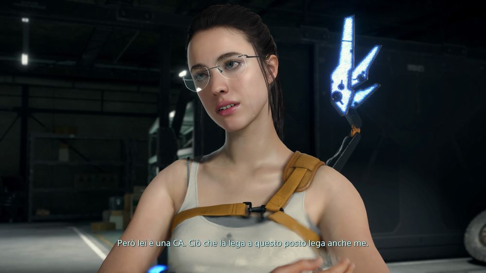 Mama è uno dei coloriti personaggi che popolano l'universo di gioco DEATH STRANDING™_20191120111506.jpg